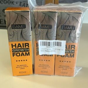 3 boxes Hair Growth Foam